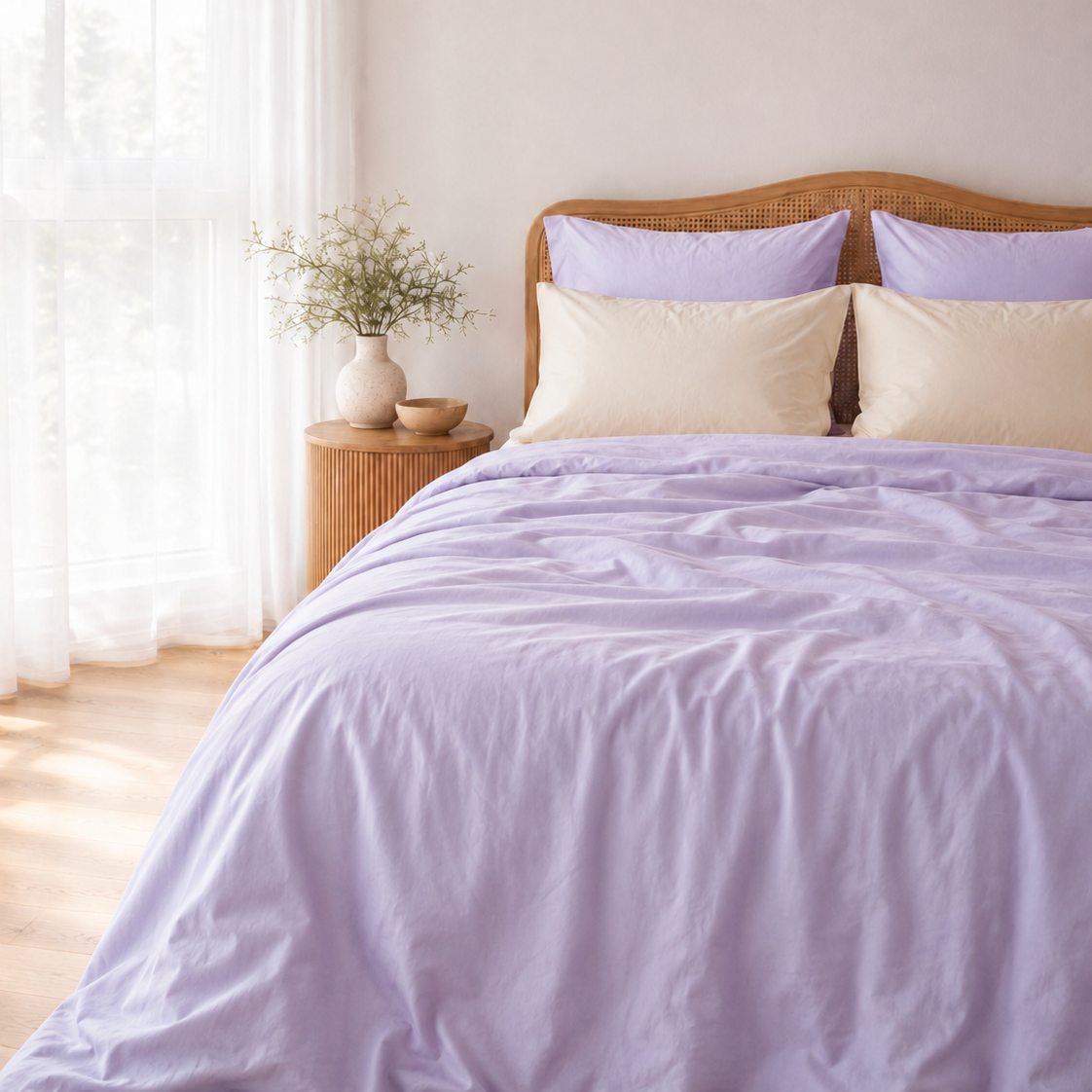 Duvet Cover, Heavenly, Cooling Comfort for Bedroom Layering, Comforter Covers and Everyday Bedding, 2 Sizes and 13 Colors image 46