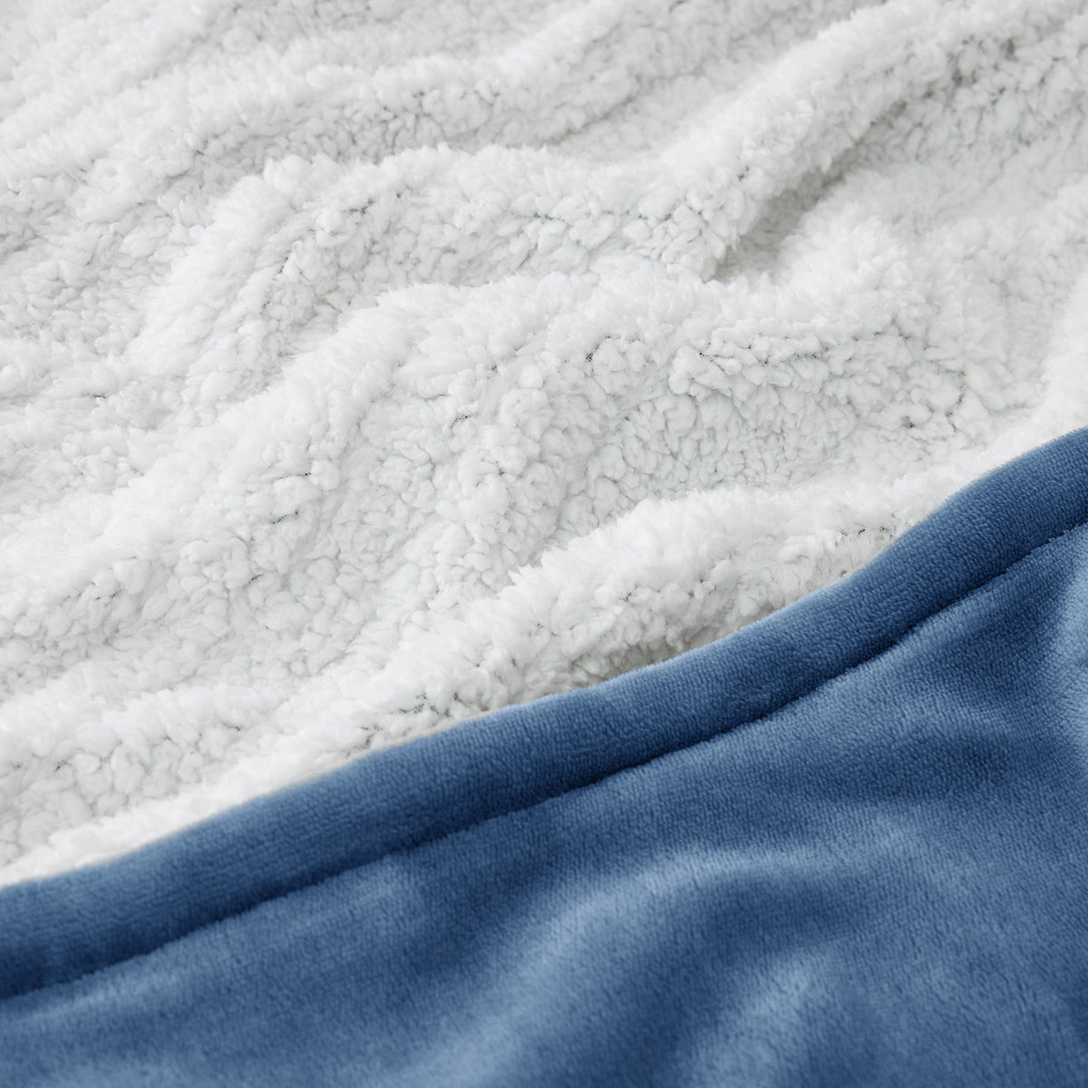 Cozy Throw Blanket, Solid Flannel Heated for Sofas, Beds and Relaxing at Home, 5 Sizes and 11 Colors image 46