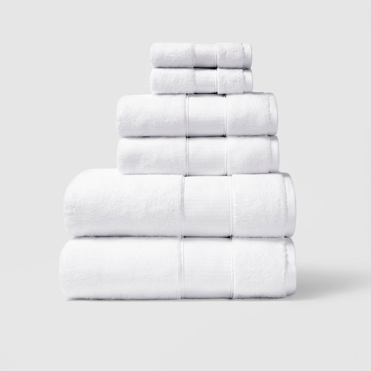 Bath Linen, Plush Towel Collection for Daily Bathroom Routines and Guest Baths, 5 Sizes and 15 Colors image 46