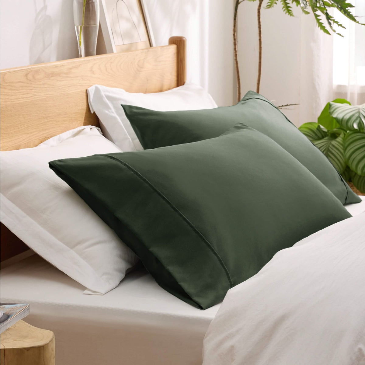Decorative Pillow Sham, Fade and Stain Resistant Microfiber for Guest Rooms, Headboards and Everyday Bedroom Decor, 4 Sizes and 18 Colors image 47