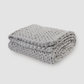 Cozy Throw Blanket, Cotton Weighted for Sofas, Beds and Relaxing at Home, 32 Color Options image 47