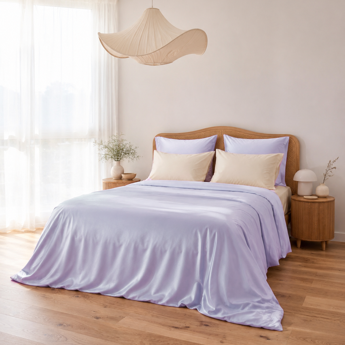 Duvet Cover, Heavenly, Cooling Comfort for Bedroom Layering, Comforter Covers and Everyday Bedding, 2 Sizes and 13 Colors image 47