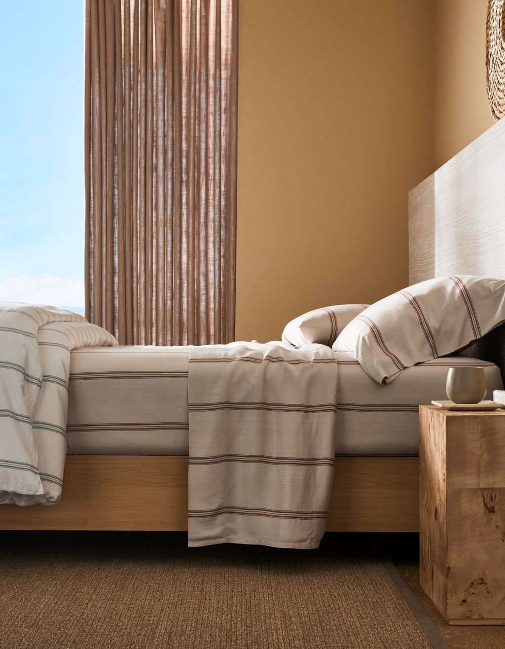 Fitted Sheet, Bamboo, Breathable Construction for Bedroom Comfort, Bed Layering and Everyday Sleep, 6 Sizes and 23 Colors image 48