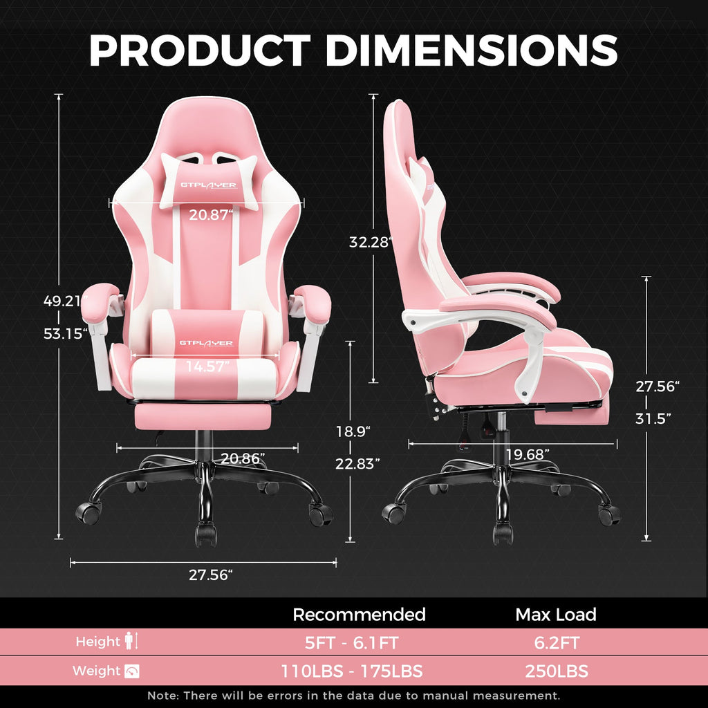 Ergonomic Foot Cushion, Footrest Series GT800A, Adjustable Design for Desks, Home Offices and Seated Comfort, 6 Color Options image 48