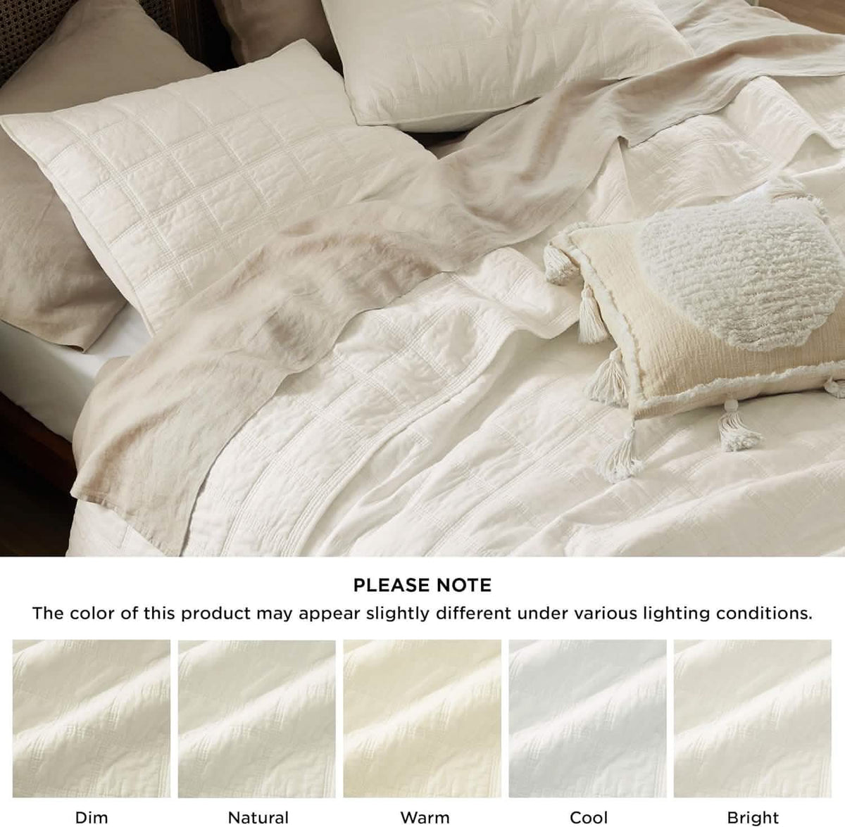 Cozy Throw Blanket, Voile Cotton Quilt Set, Lightweight Design, Breathable Construction for Sofas, Beds and Relaxing at Home image 48