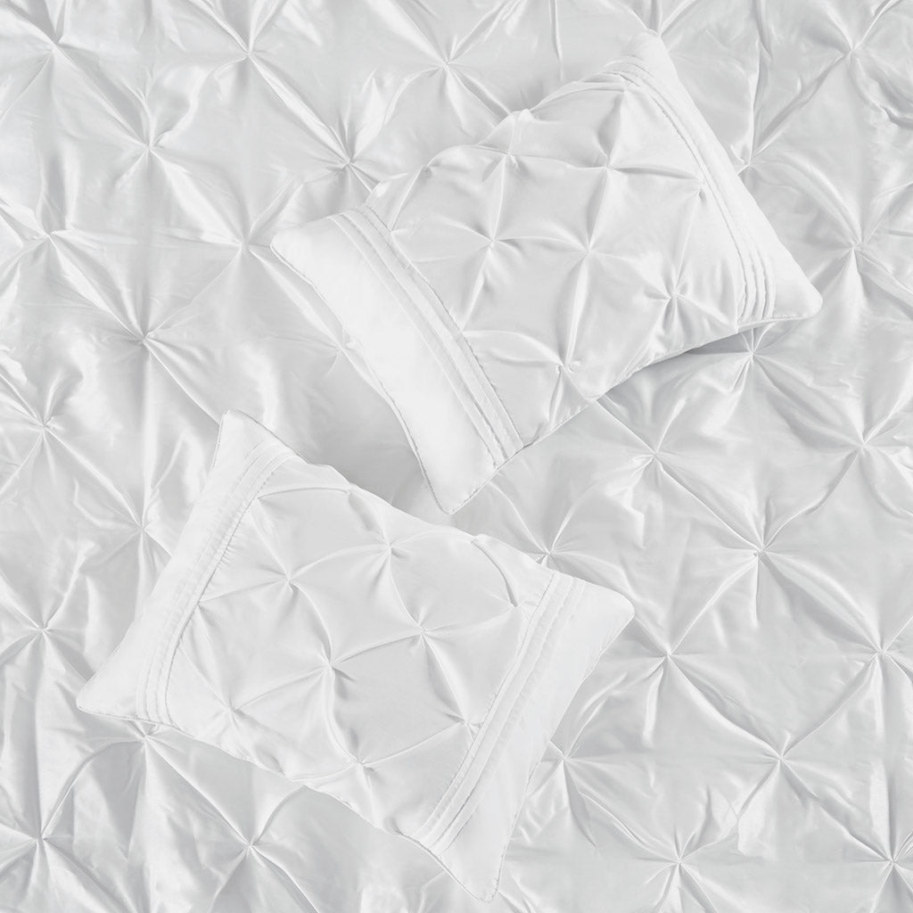 Bed Comforter, Laurel 7 Piece Tufted Set, Machine-Washable Care, Hypoallergenic Comfort for Year-Round Bedroom Comfort and Restful Sleep image 48