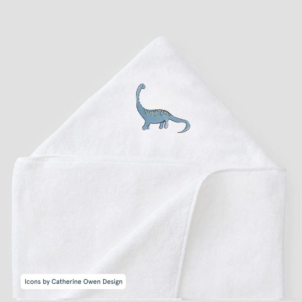Bath Linen, Kids' Hooded Towel, Organic Cotton Shell for Daily Bathroom Routines and Guest Baths, 15 Color Options image 48