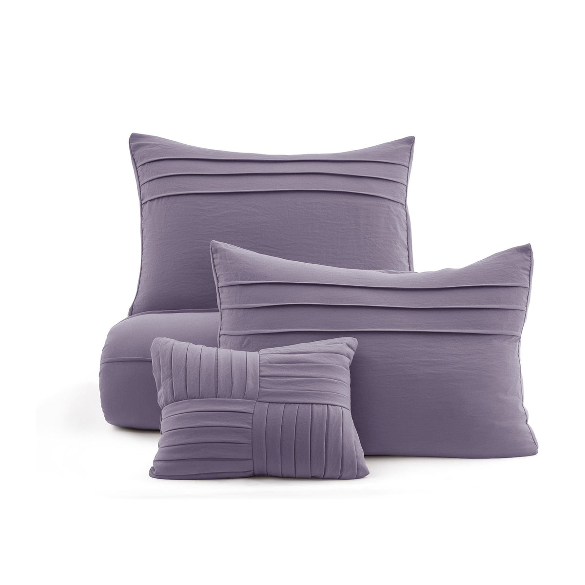 Bed Comforter, Pinch Pleat Set for Year-Round Bedroom Comfort and Restful Sleep, 5 Sizes and 19 Colors image 49