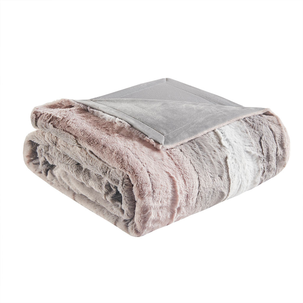 Cozy Throw Blanket, Zuri Oversized Faux Fur, Machine-Washable Care for Sofas, Beds and Relaxing at Home, 10 Color Options image 49