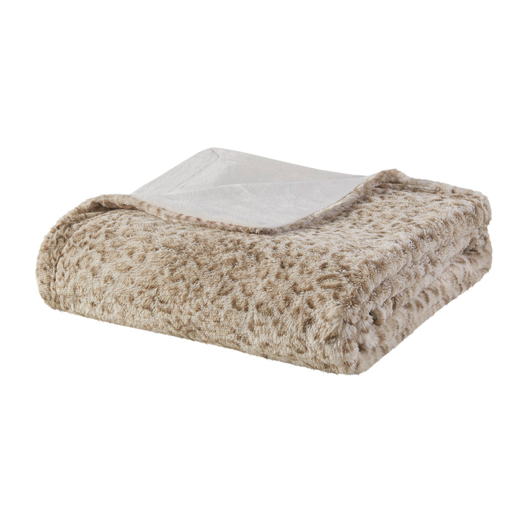 Cozy Throw Blanket, Zuri Oversized Faux Fur, Machine-Washable Care for Sofas, Beds and Relaxing at Home, 10 Color Options image 50