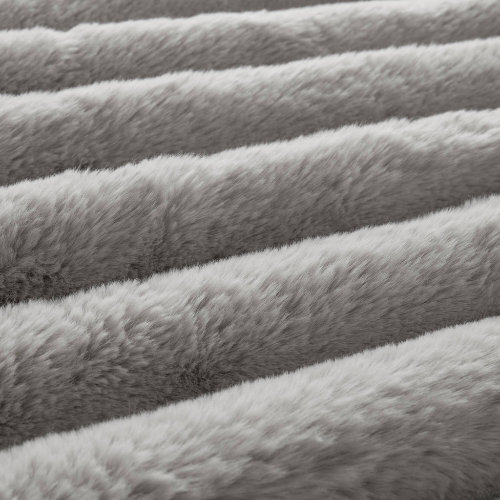 Bed Comforter, Jasmine Ultrasoft Faux Fur Ribbed Set, Lightweight Design for Year-Round Bedroom Comfort and Restful Sleep image 50