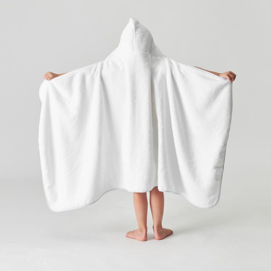 Bath Linen, Kids' Hooded Towel, Organic Cotton Shell for Daily Bathroom Routines and Guest Baths, 15 Color Options image 50