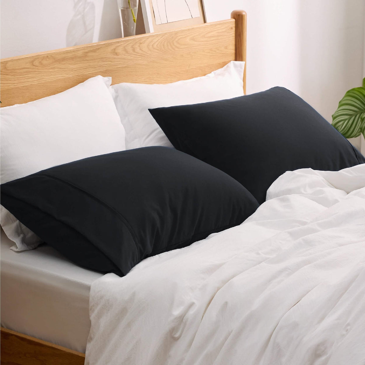 Decorative Pillow Sham, Fade and Stain Resistant Microfiber for Guest Rooms, Headboards and Everyday Bedroom Decor, 4 Sizes and 18 Colors image 50