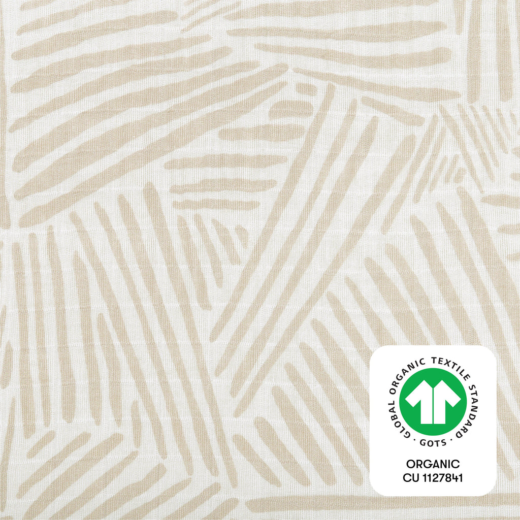 Bed Quilt, in 3 Layer GOTS Certified Organic Muslin, Breathable Construction for Guest Beds and Layered Bedroom Styling, 5 Color Options image 51
