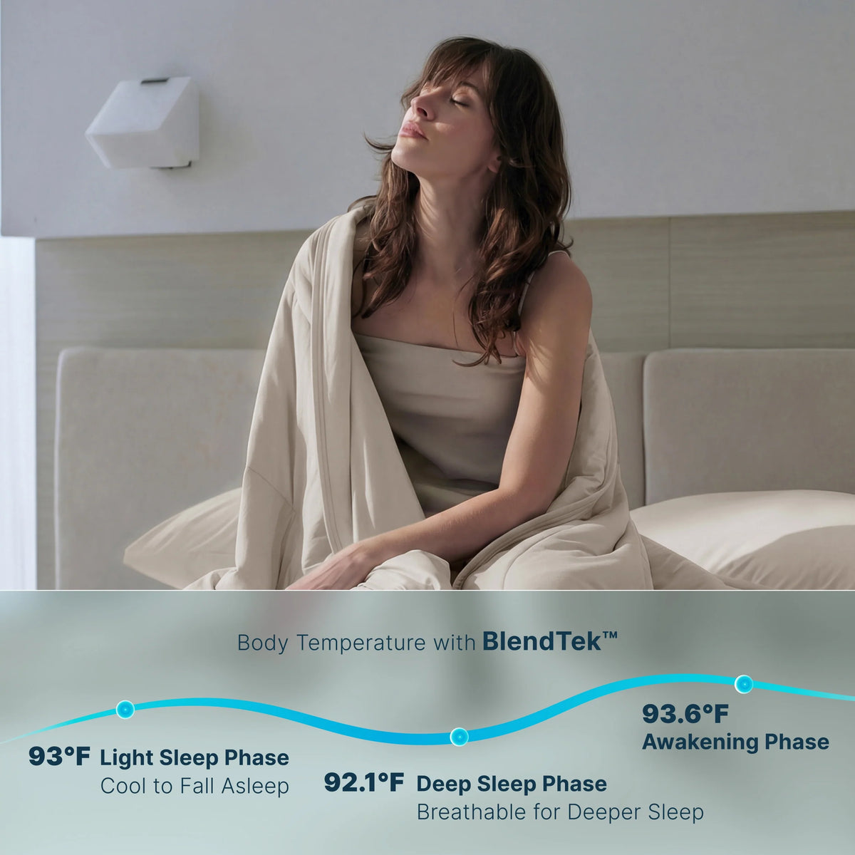 Bed Comforter, Ivory Cooling, Breathable Construction for Everyday Bedding and Comfortable Sleep, 3 Size Options image 51