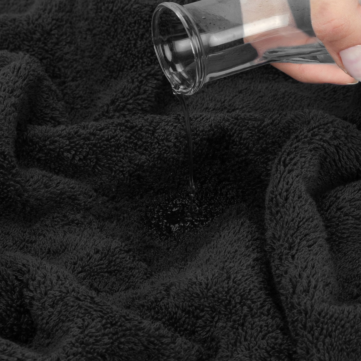 Bath Towel Set, 100% Cotton Turkish Towels for Bathroom, 4 for Home Bathrooms and Everyday Care, 21 Color Options image 51