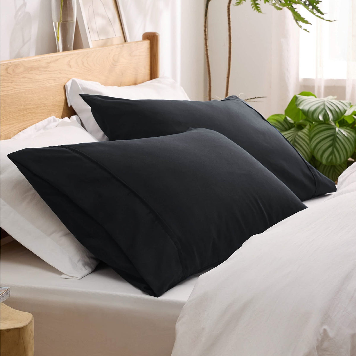 Decorative Pillow Sham, Fade and Stain Resistant Microfiber for Guest Rooms, Headboards and Everyday Bedroom Decor, 4 Sizes and 18 Colors image 52