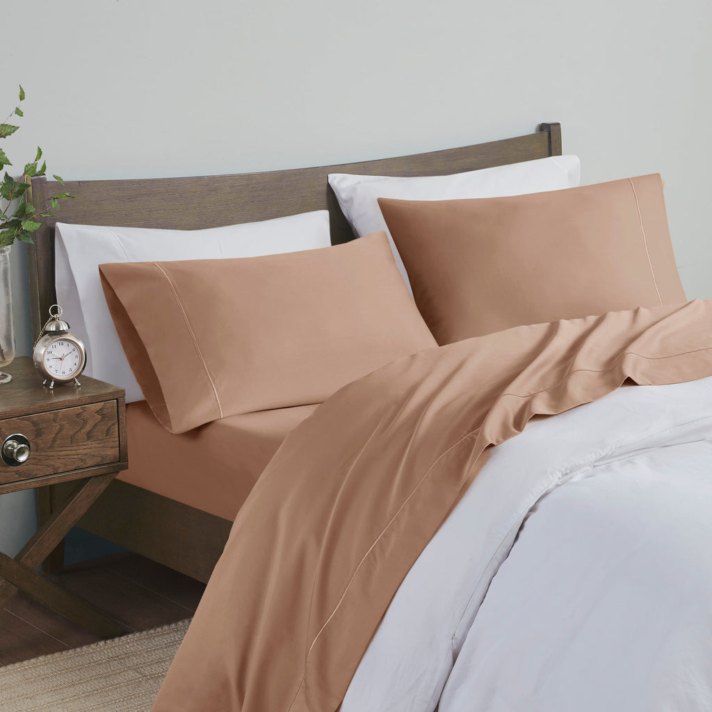 Bed Sheet Set, 600 Thread Count Pima Cotton Pima Cotton, Machine-Washable Care for Everyday Bedroom Comfort and Guest Rooms image 52