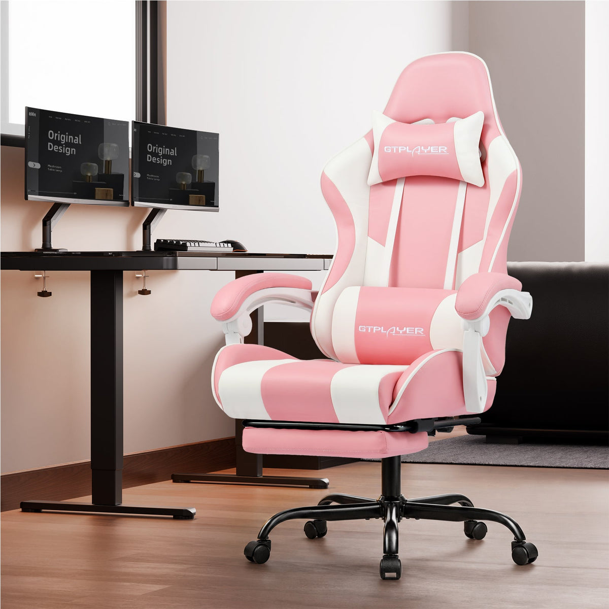 Ergonomic Foot Cushion, Footrest Series GT800A, Adjustable Design for Desks, Home Offices and Seated Comfort, 6 Color Options image 52