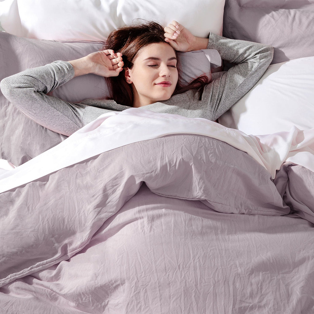 Duvet Cover Set, Ultra Soft Hypoallergenic Microfiber, Lightweight Design for Guest Rooms and Everyday Bedroom Styling image 52