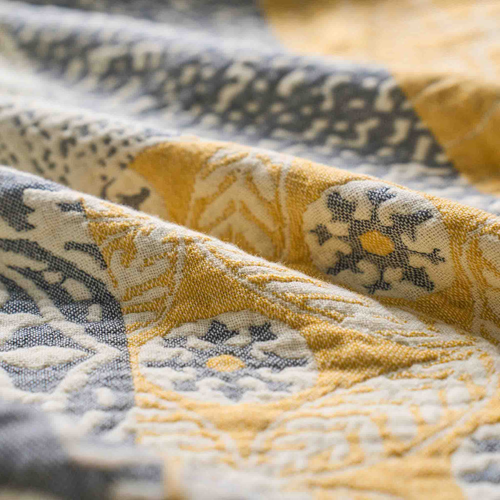 Cozy Throw Blanket, Boho Cotton, Machine-Washable Care for Living Rooms, Bedrooms and Everyday Lounging, 12 Color Options image 52