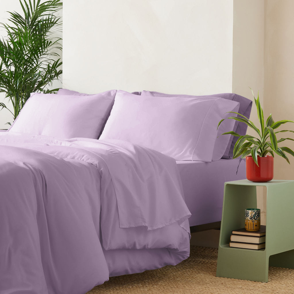 Pillowcase Set, Cases, Cooling Comfort, Machine-Washable Care for Guest Rooms and Daily Bedroom Comfort, 2 Sizes and 12 Colors image 52