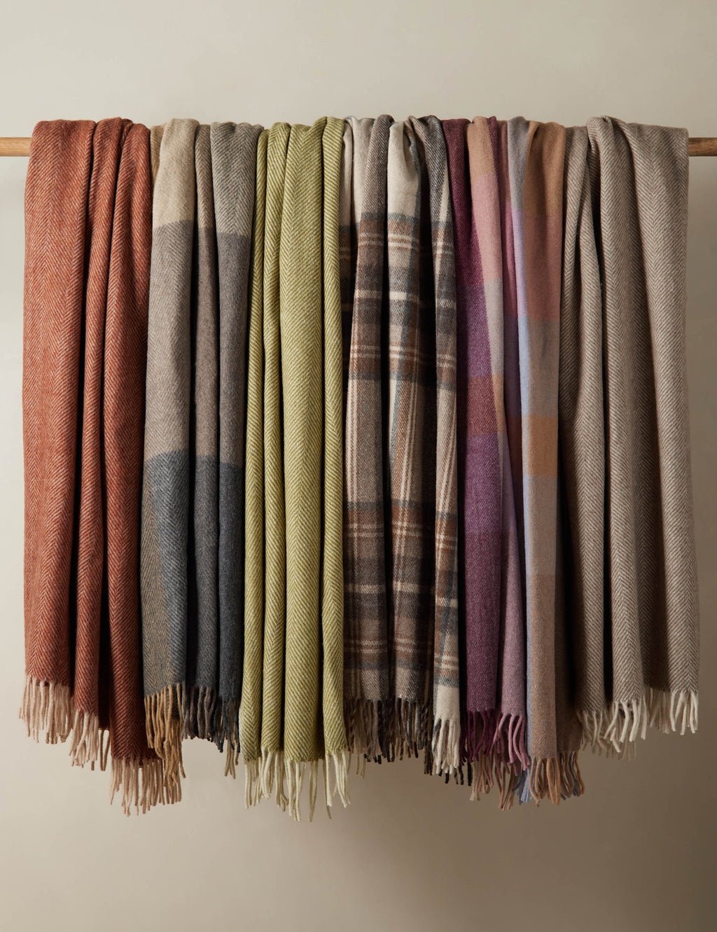 Cozy Throw Blanket, Recycled Wool for Living Rooms, Bedrooms and Everyday Lounging, 2 Color Options image 53