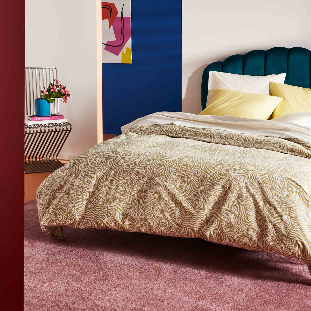 Duvet Cover Set, Classic Percale Last Call for Guest Rooms and Everyday Bedroom Styling, 3 Sizes and 18 Colors image 54
