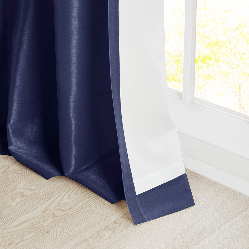 Window Curtain, Emilia Twist Tab Lined Panel, Machine-Washable Care for Windows, Room Styling and Everyday Privacy, 5 Sizes and 14 Colors image 54