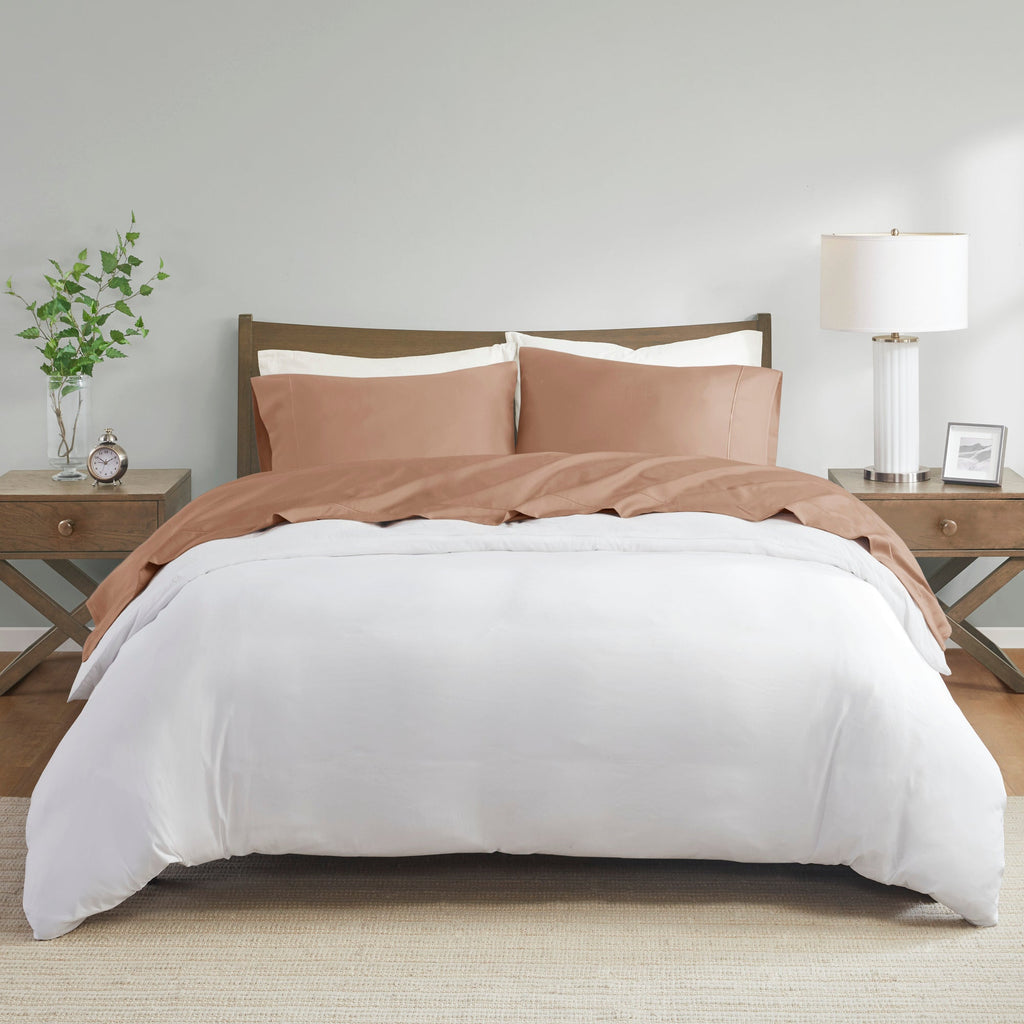 Bed Sheet Set, 600 Thread Count Pima Cotton Pima Cotton, Machine-Washable Care for Everyday Bedroom Comfort and Guest Rooms image 54