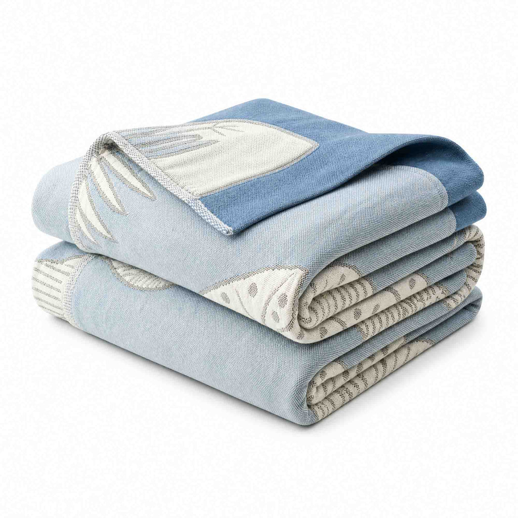 Cozy Throw Blanket, Boho Cotton, Machine-Washable Care for Living Rooms, Bedrooms and Everyday Lounging, 12 Color Options image 54