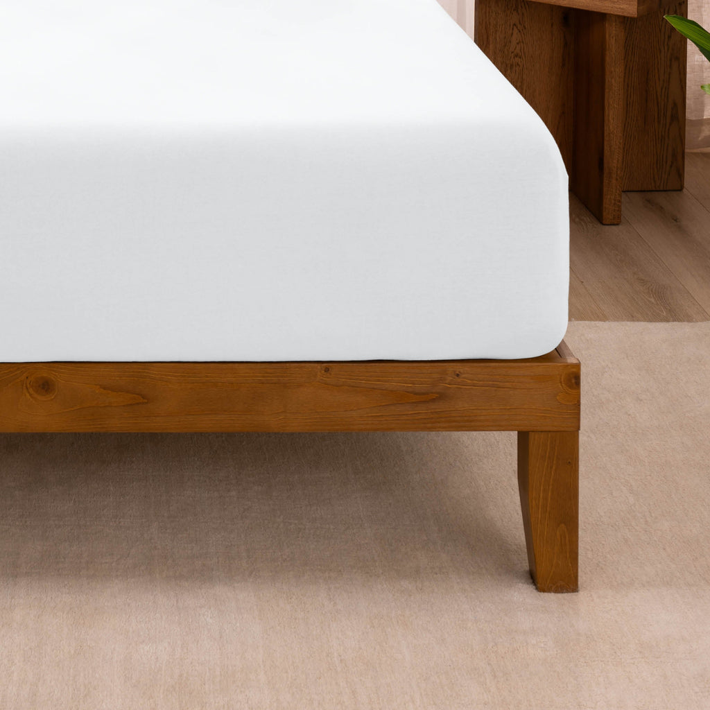 Bed Sheet Set, Organic Cotton Jersey for Master Bedrooms, Guest Beds and Daily Use, 6 Sizes and 9 Colors image 54
