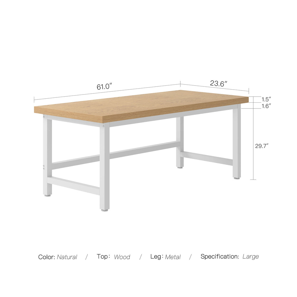 Computer Desk, Steelstride 47''&61'' Ergonomic Office for Home Offices, Computer Work and Study Spaces, 2 Size Options image 55