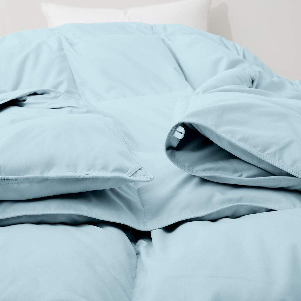 Down & Feather Comforter, Goose, Lightweight Design, Machine-Washable Care for Everyday Bedding and Comfortable Sleep, 4 Sizes and 8 Colors image 55