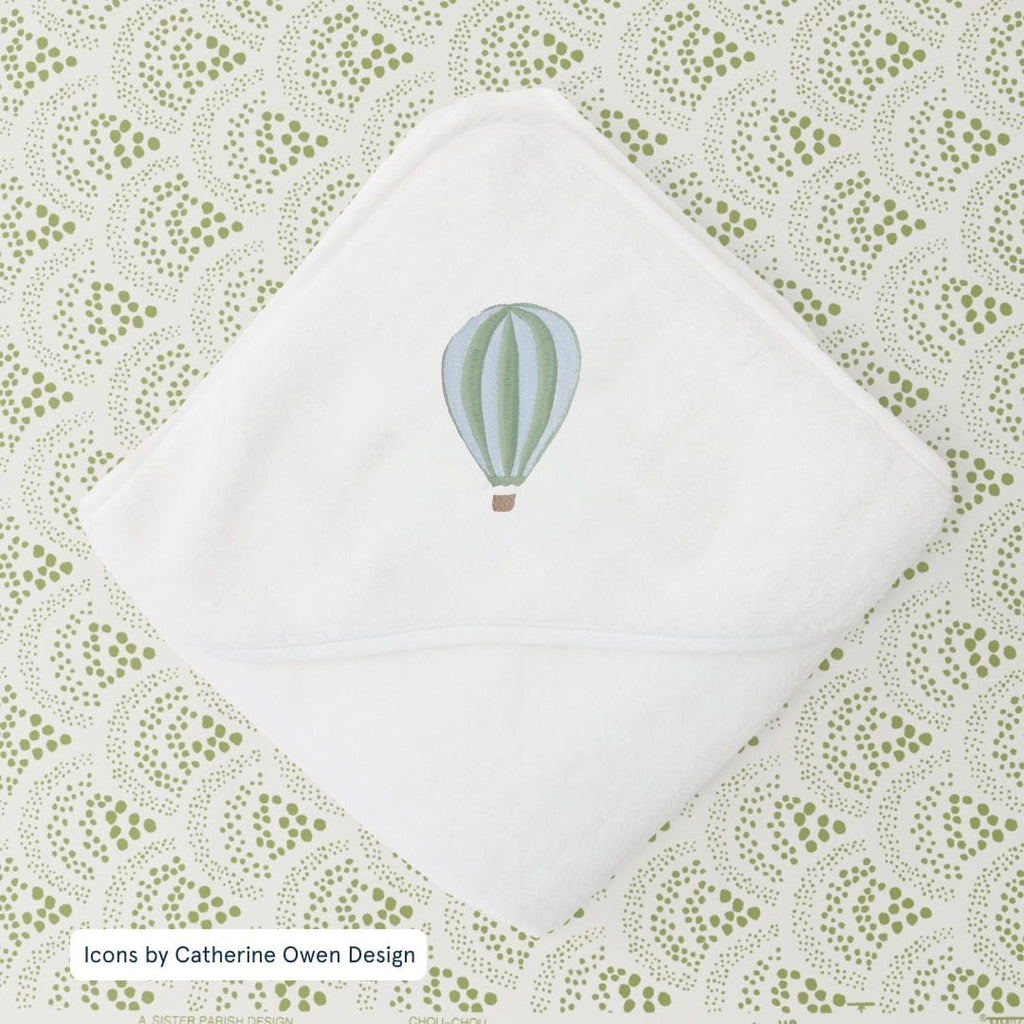 Bath Linen, Baby Hooded Towel, Organic Cotton Shell for Daily Bathroom Routines and Guest Baths, 18 Color Options image 55