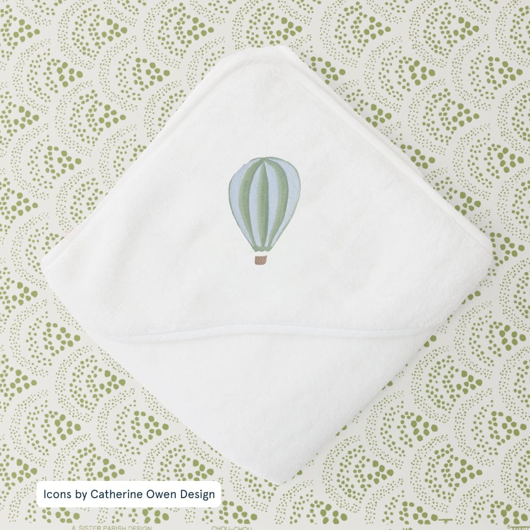 Bath Linen, Baby Hooded Towel, Organic Cotton Shell for Daily Bathroom Routines and Guest Baths, 18 Color Options image 55