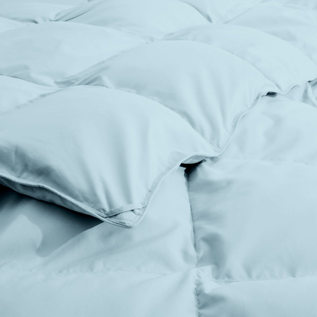 Down & Feather Comforter, Goose, Lightweight Design, Machine-Washable Care for Everyday Bedding and Comfortable Sleep, 4 Sizes and 8 Colors image 56