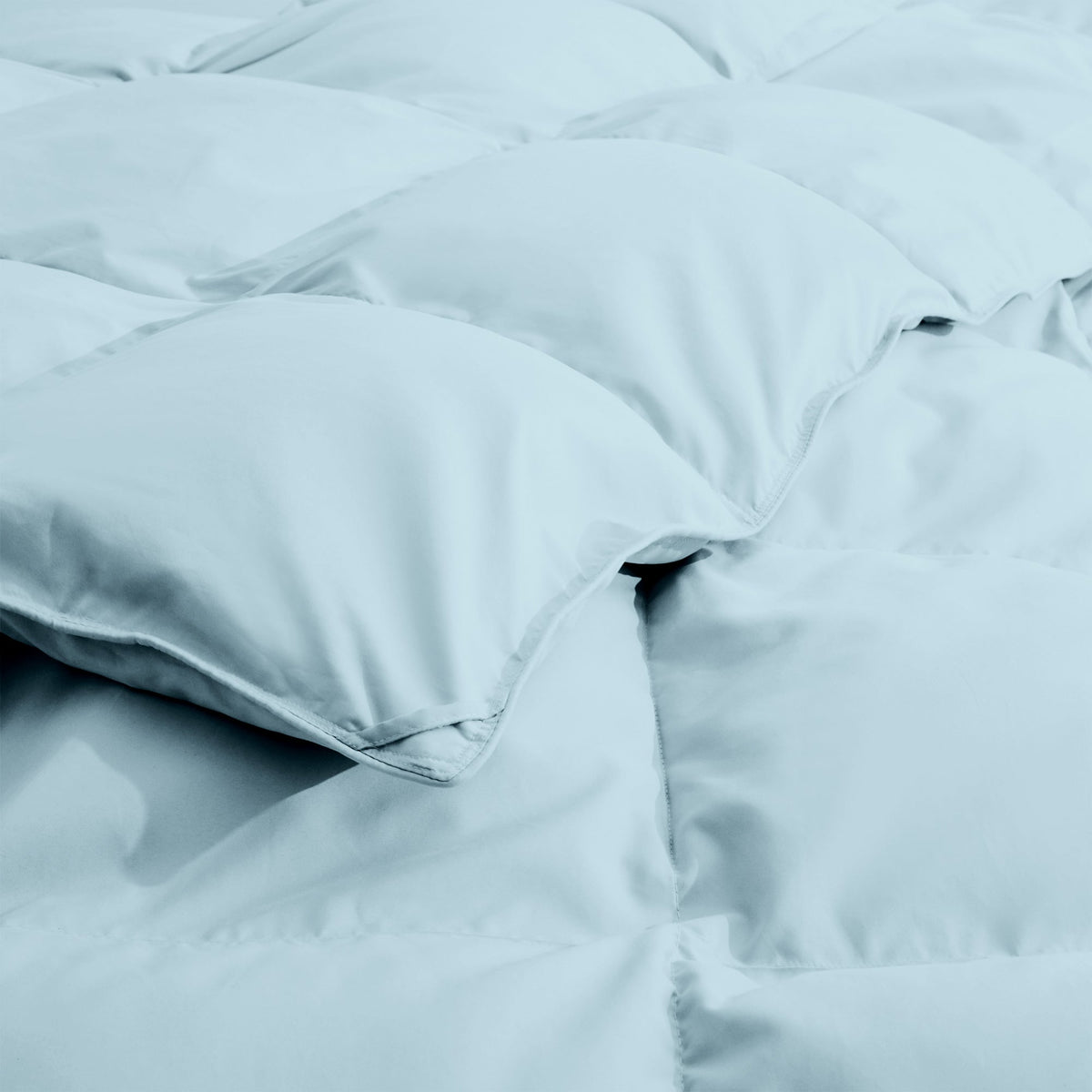 Down & Feather Comforter, Goose, Lightweight Design, Machine-Washable Care for Everyday Bedding and Comfortable Sleep, 4 Sizes and 8 Colors image 56