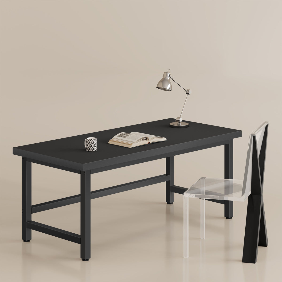 Computer Desk, Steelstride 47''&61'' Ergonomic Office for Home Offices, Computer Work and Study Spaces, 2 Size Options image 56