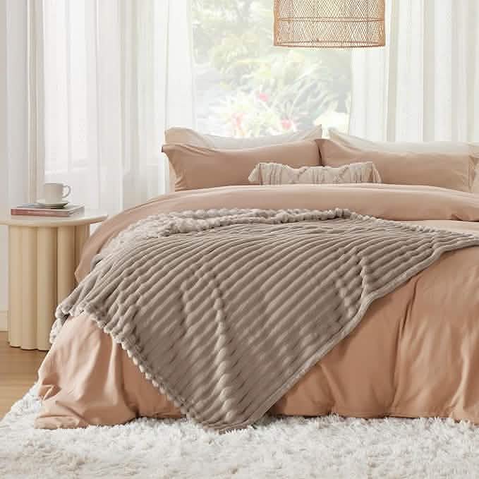 Cozy Throw Blanket, GentleSoft for Sofas, Beds and Relaxing at Home, 8 Sizes and 15 Colors image 56