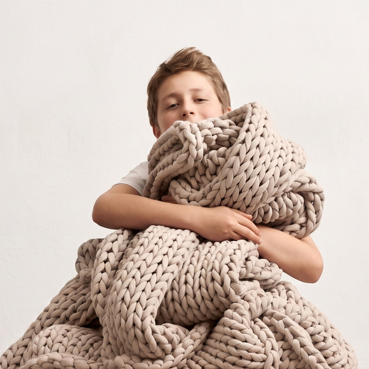 Cozy Throw Blanket, Nappling, Breathable Construction for Sofas, Beds and Relaxing at Home, 17 Color Options image 56