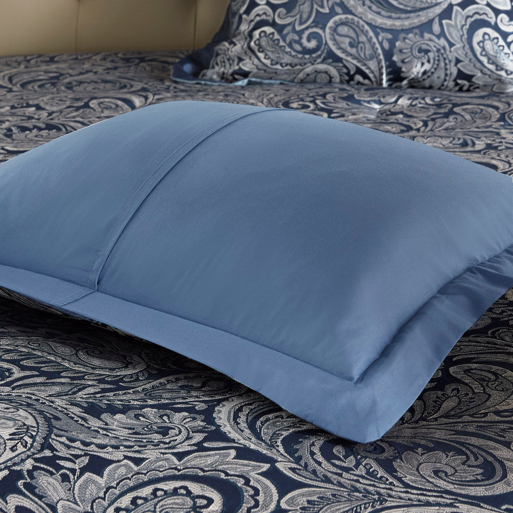 Bed Comforter, Aubrey 12 Piece Set with Cotton in a Bag for Year-Round Bedroom Comfort and Restful Sleep, 4 Sizes and 5 Colors image 57