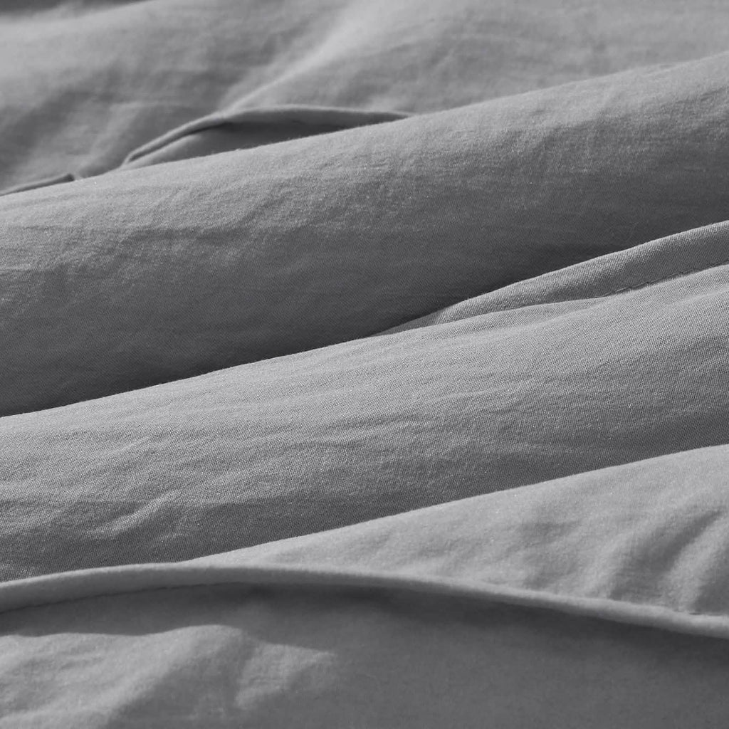 Bed Comforter, Pinch Pleat Set for Year-Round Bedroom Comfort and Restful Sleep, 5 Sizes and 19 Colors image 58