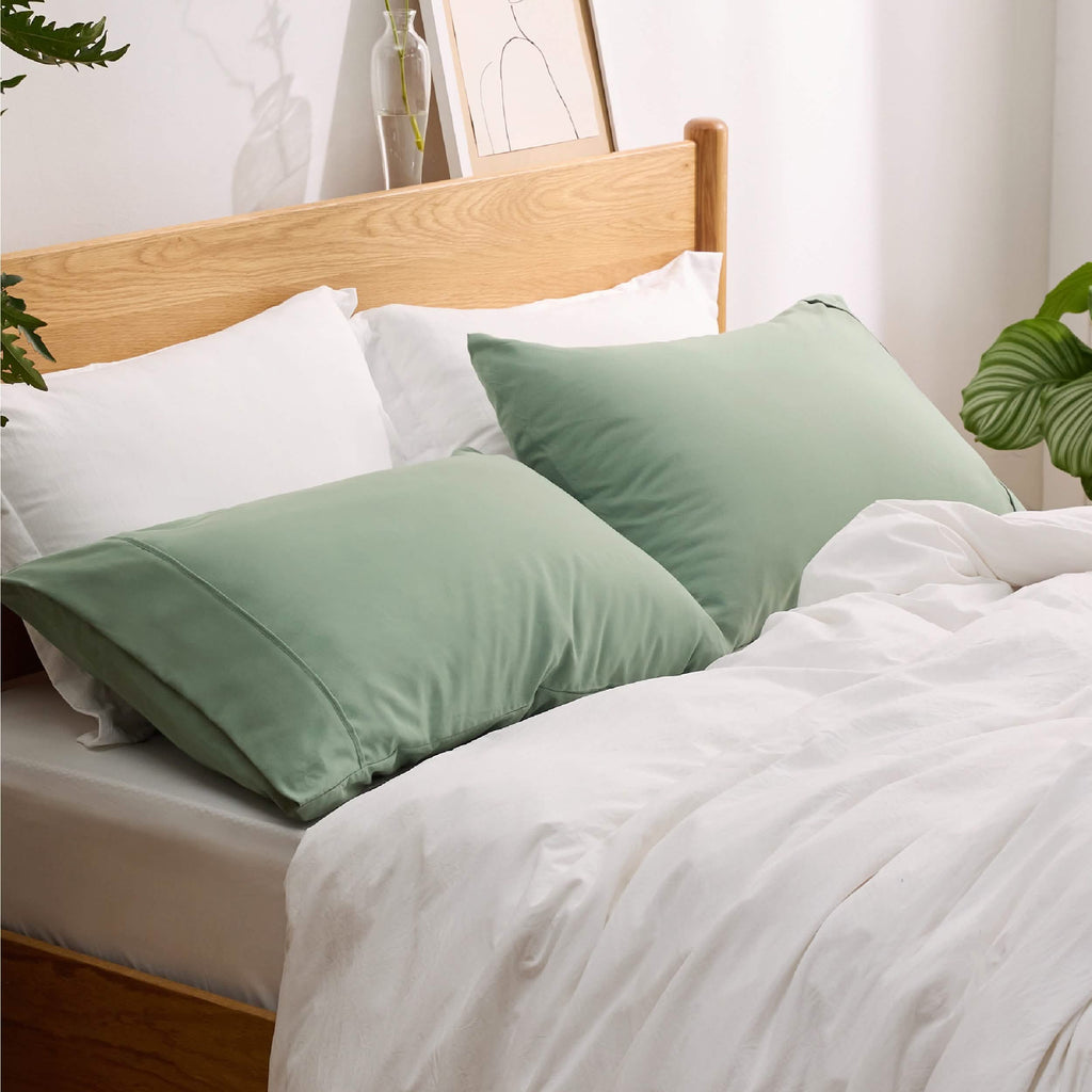 Decorative Pillow Sham, Fade and Stain Resistant Microfiber for Guest Rooms, Headboards and Everyday Bedroom Decor, 4 Sizes and 18 Colors image 58