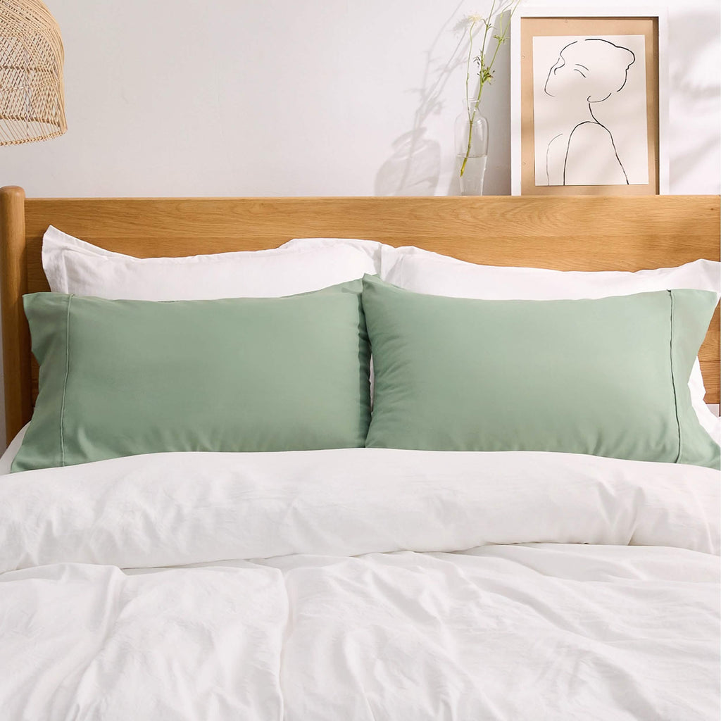 Decorative Pillow Sham, Fade and Stain Resistant Microfiber for Guest Rooms, Headboards and Everyday Bedroom Decor, 4 Sizes and 18 Colors image 59