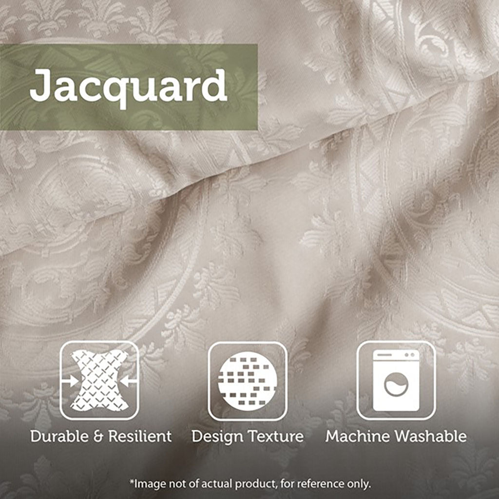 Bed Comforter, Odette 8 Piece Jacquard Set, Machine-Washable Care, Hypoallergenic Comfort for Year-Round Bedroom Comfort and Restful Sleep image 59