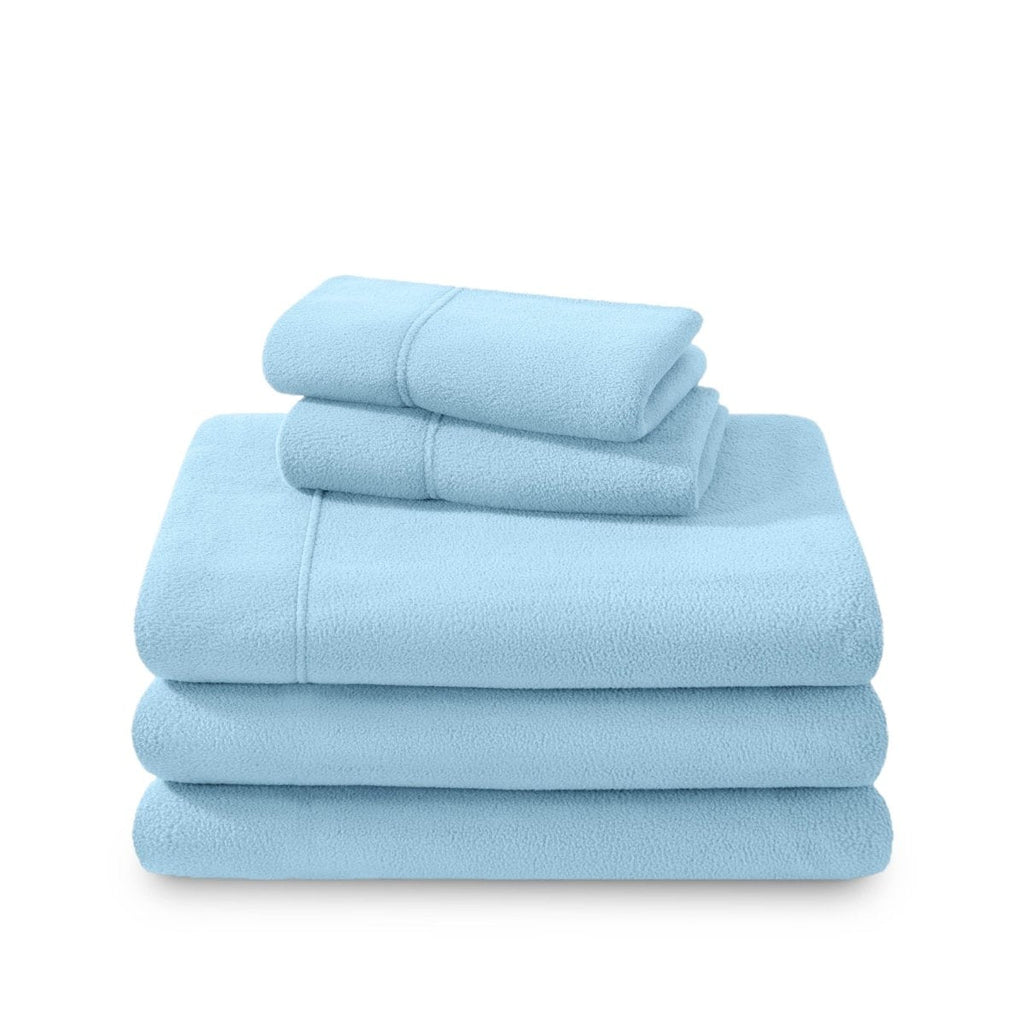 Bed Sheet Set, Polar Fleece for Master Bedrooms, Guest Beds and Daily Use, 9 Sizes and 15 Colors image 59