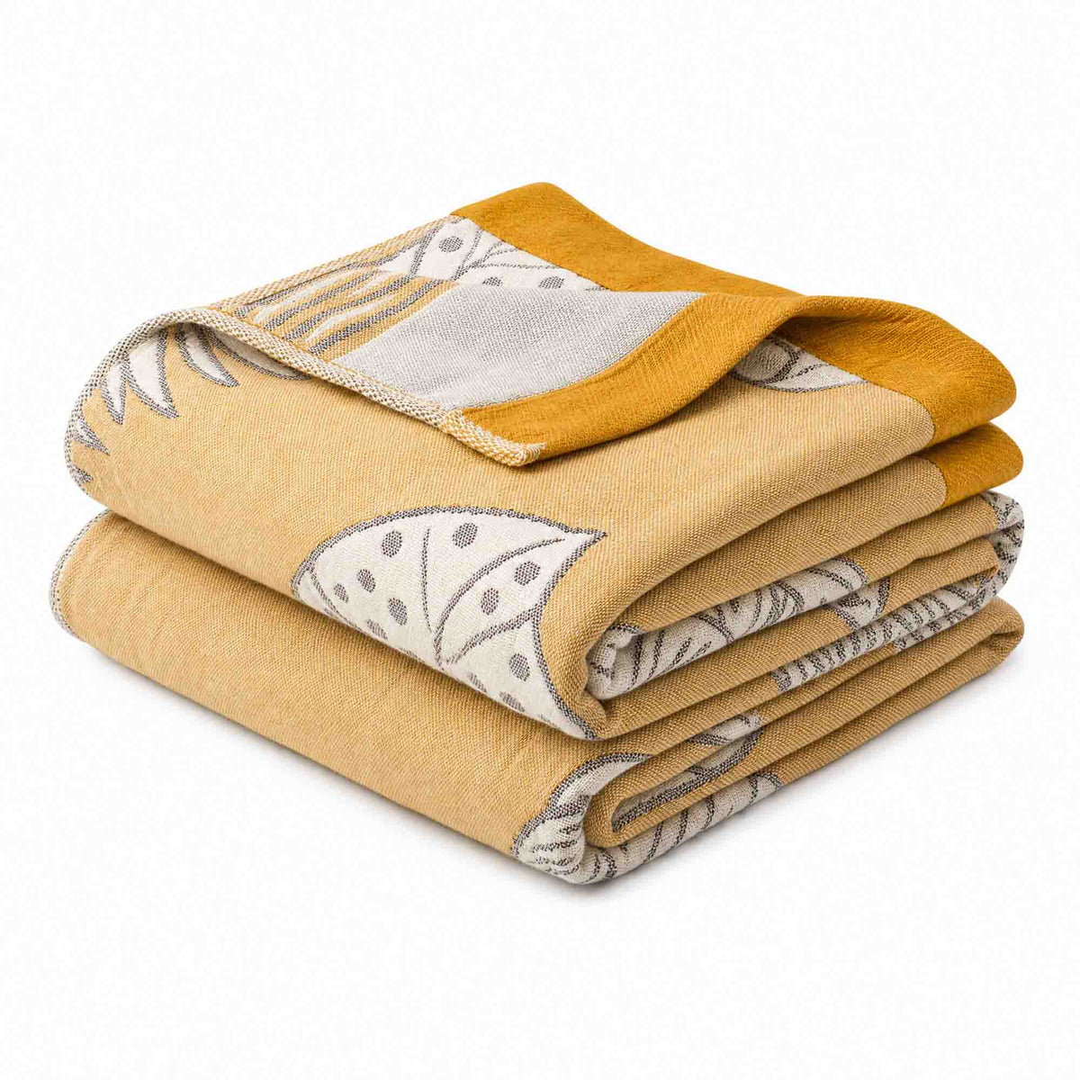 Cozy Throw Blanket, Boho Cotton, Machine-Washable Care for Living Rooms, Bedrooms and Everyday Lounging, 12 Color Options image 59