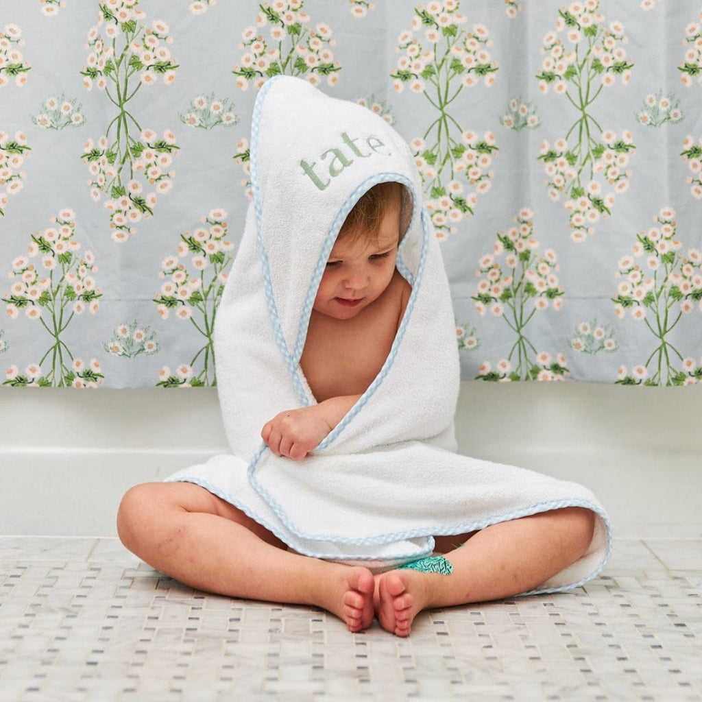 Bath Linen, Baby Hooded Towel, Organic Cotton Shell for Daily Bathroom Routines and Guest Baths, 18 Color Options image 60