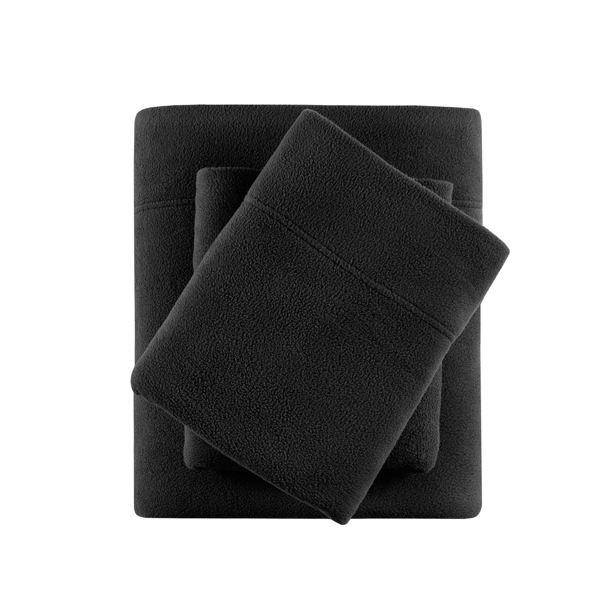 Bed Sheet Set, Micro Fleece, Machine-Washable Care for Everyday Bedroom Comfort and Guest Rooms, 6 Sizes and 15 Colors image 60